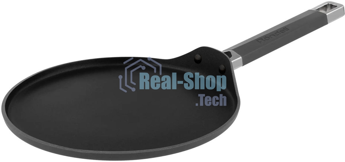 Сковорода блинная Rondell Stolz RDA-1768, 25см, без крышки, серый