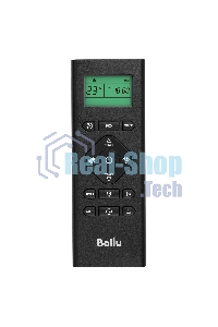 Внутренний блок сплит-системы Ballu BSPI/in-13HN8/BL/EU инвертор, 12000 BTU, 35 м², 23 дБ, охлаждение, обогрев, осушение, черный