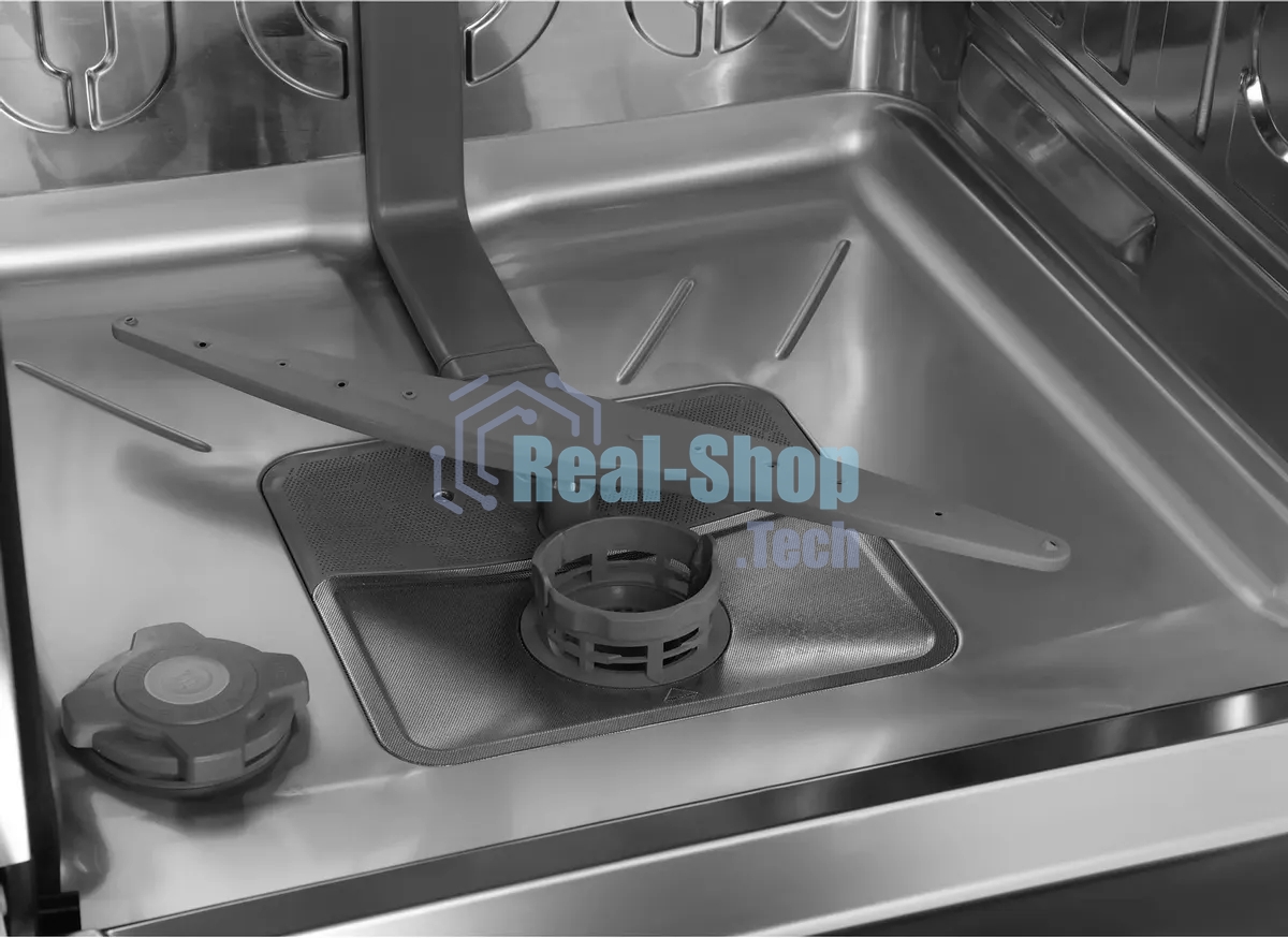 Встраиваемая посудомоечная машина Hyundai HBD 642, нержавеющая сталь, 59.8 см, 13 компл., 49 дБ, класс A++