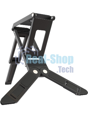 Настольная подставка Wize Photo eAzl для установки планшетов, видеокамер, электронных книг и pico-проекторов, нагрузка 6.8 кг, нагрузка 30-47 град., черный