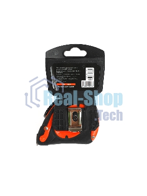 Рулетка PATRIOT MTA-5, автостоп, ударопрочный корпус, обрезиненная, 5м