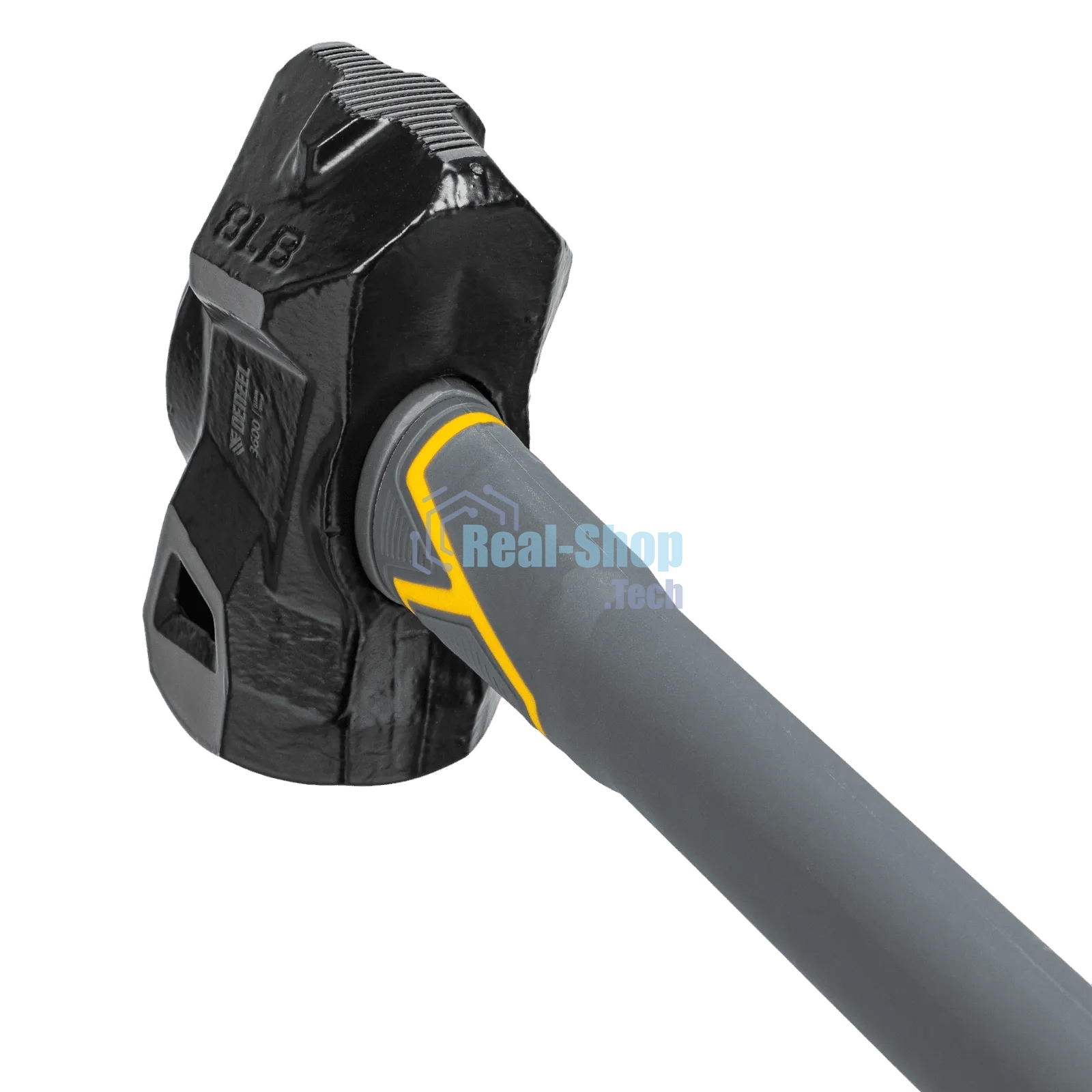 Кувалда с клиновидным бойком Denzel 3,6 кг, фибергласовая рукоятка c TPR