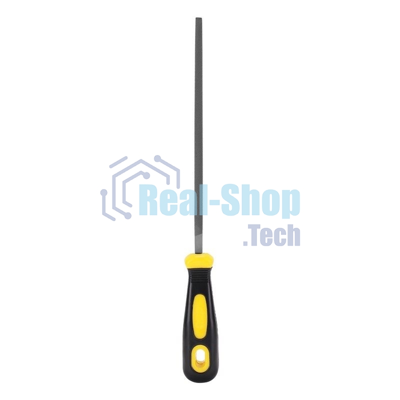 Набор напильников Deli DL352085 5шт Корпус напильника изготовлен из инструментальной стали T12. Обрезиненная платиковая ручка.