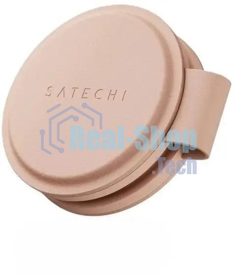 Переносное зарядное устройство Satechi Qi2 OntheGo 2-in-1 Wireless Charger, нежно-розовый