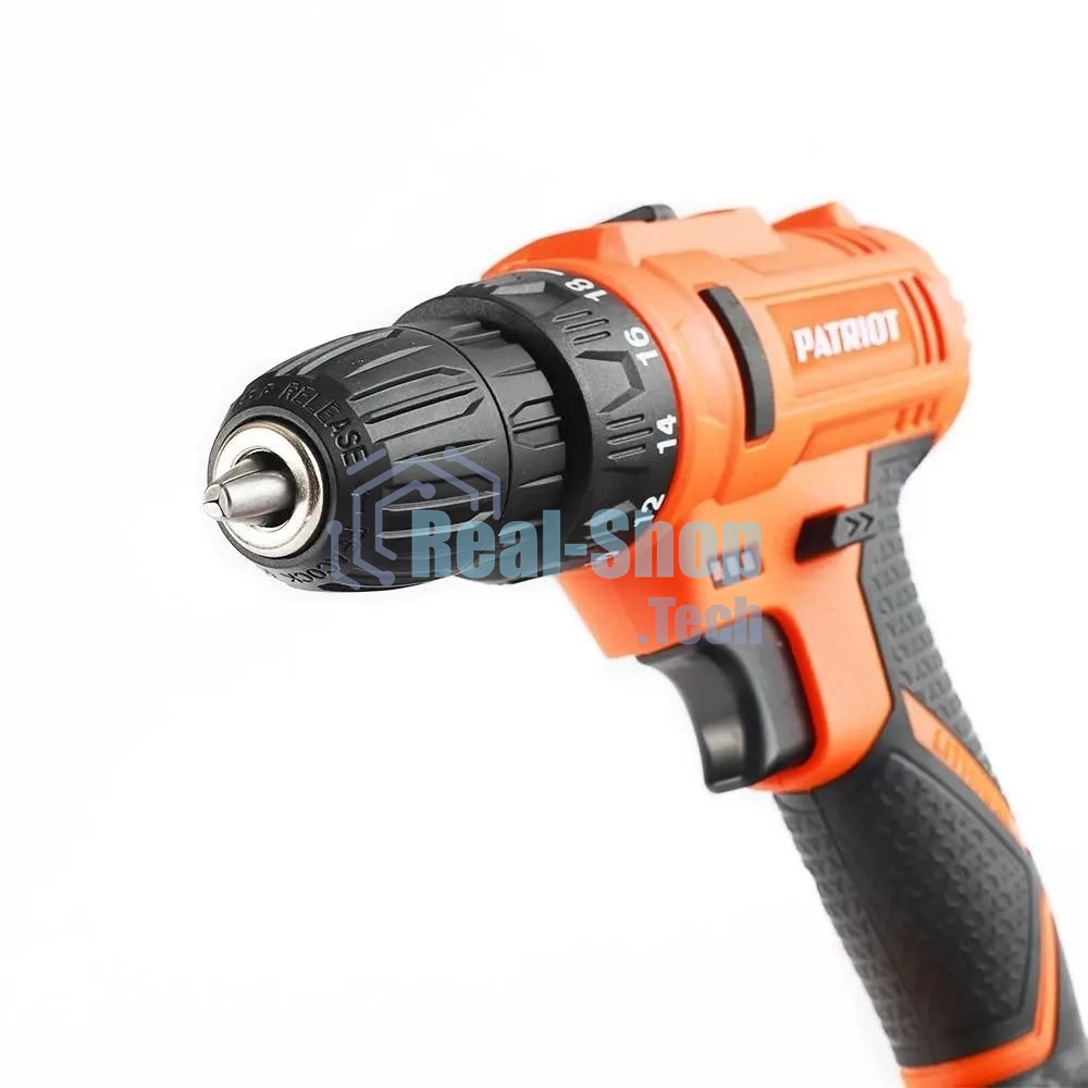 Дрель-шуруповерт аккумуляторная Patriot BR 117Li THE ONE, Аккумуляторная, 12В, 2 АКБ, Кейс