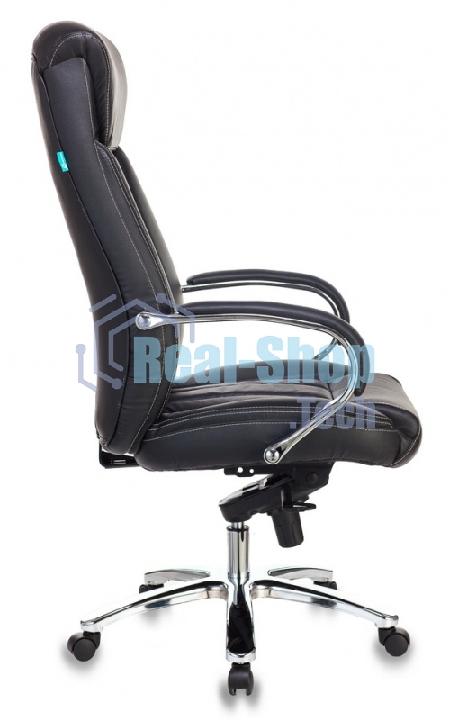 Кресло Бюрократ T-9922SL/BLACK черный, кожа