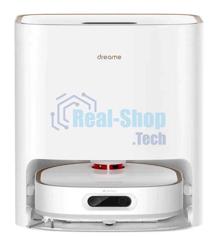 Робот-пылесос Dreame RLS6TAC W10 Pro белый, 55 Вт, 6400 мА·ч Li-Ion, уборка сухая/влажная, пылесборник контейнер 0.45 л