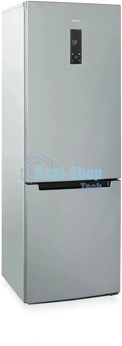 Холодильник Бирюса Б-M960NF металлик двухкамерный 240/100л морозилка снизу, No Frost