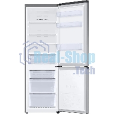 Холодильник Samsung RB34C600ESA/EF серебристый двухкамерный морозилка снизу