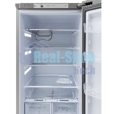 Холодильник Бирюса М6149 металлик двухкамерный 245/135 л морозилка снизу, автоматическое оттаивание