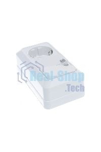 Блок ОП Олимп 2-кл. вык. с подсветкой + роз. с заземл. горизонт. бел. UNIVersal О0037