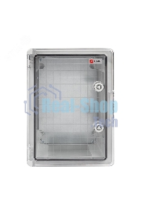 Бокс пластиковый с монтажной платой прозрачная дверь EKF PROxima PBT65MP003 400х300х170 мм IP65