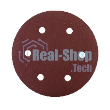 Круг шлифовальный PATRIOT на липучке, 225 мм, 6 отверстий, Р320, 10 шт