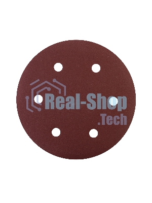 Круг шлифовальный PATRIOT на липучке, 225 мм, 6 отверстий, Р320, 10 шт