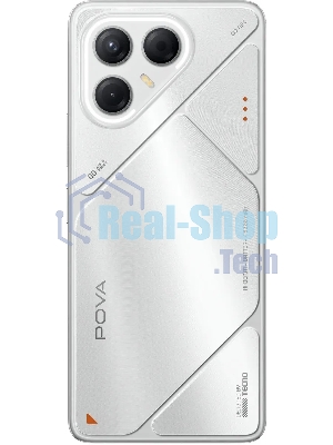 Смартфон Tecno Pova 7 5G LJ7, 8/256Gb, серебристый