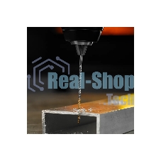 Сверло спиральное по металлу Denzel 2,5 х 95 мм Р6М5, Golden Tip, удлиненное, 2 шт.