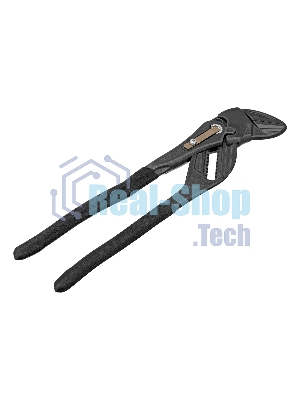 Клещи переставные Denzel кнопочный механизм, обливные рукоятки, сантехнические, 250 мм