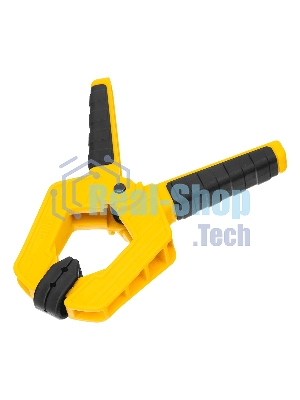 Струбцина клещеобразная Denzel усиленная 65 х 50 мм, двухкомпонентные рукоятки