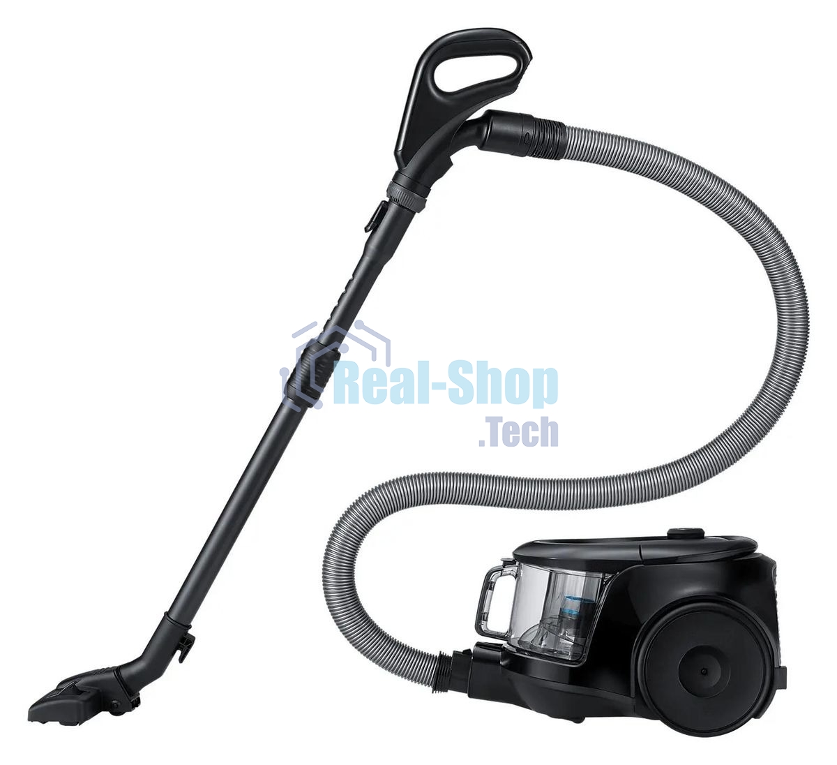 Пылесос Samsung VC18M21D0VG/EV титан, 380/1800 Вт, уборка сухая, пылесборник контейнер 1.5 л