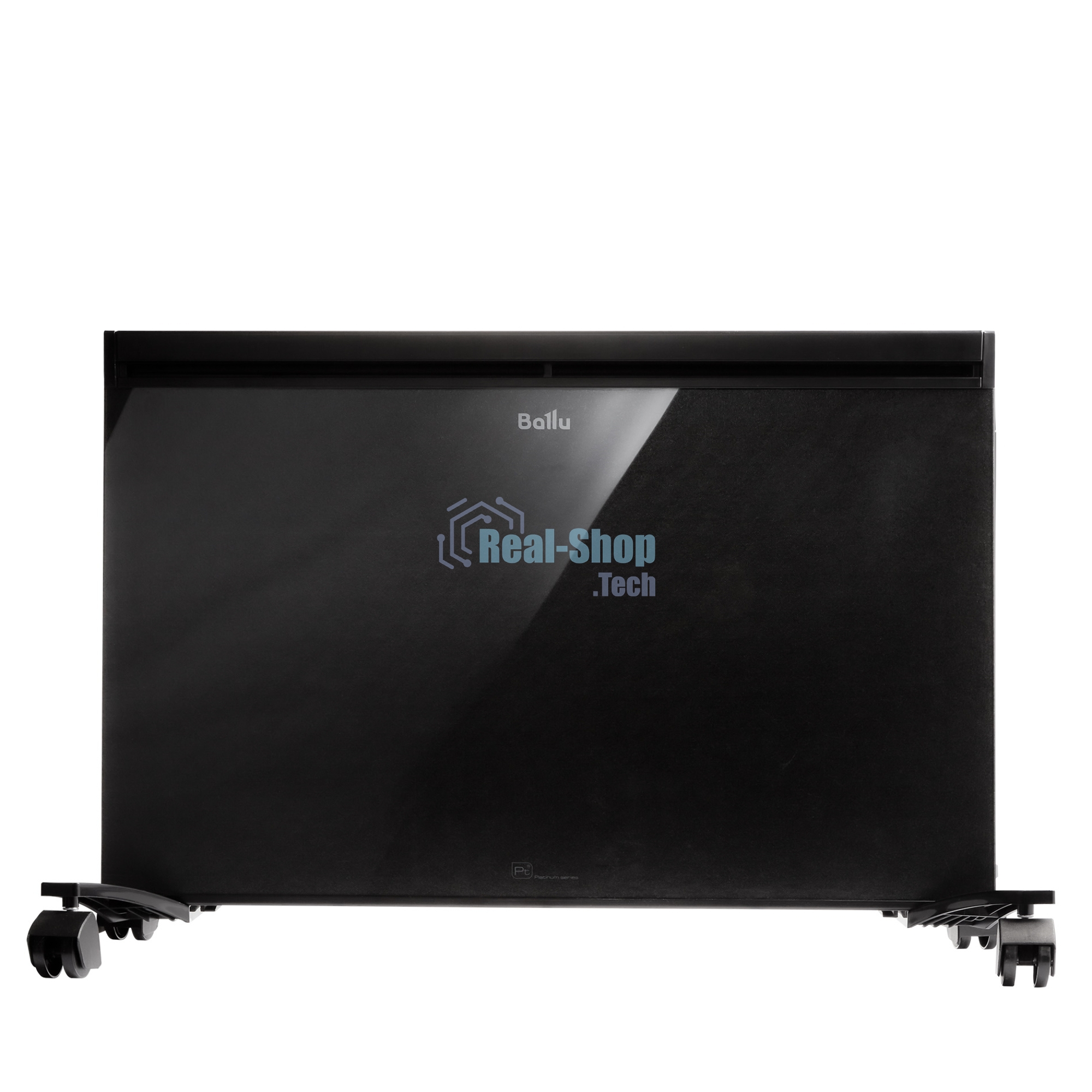 Конвективно-инфракрасный обогреватель Ballu Plaza Solar BIHP/S-1300 черный, 1300 Вт, 15 м2, термостат, дисплей