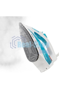 Утюг Maxwell MW-3055B белый/голубой 2200W