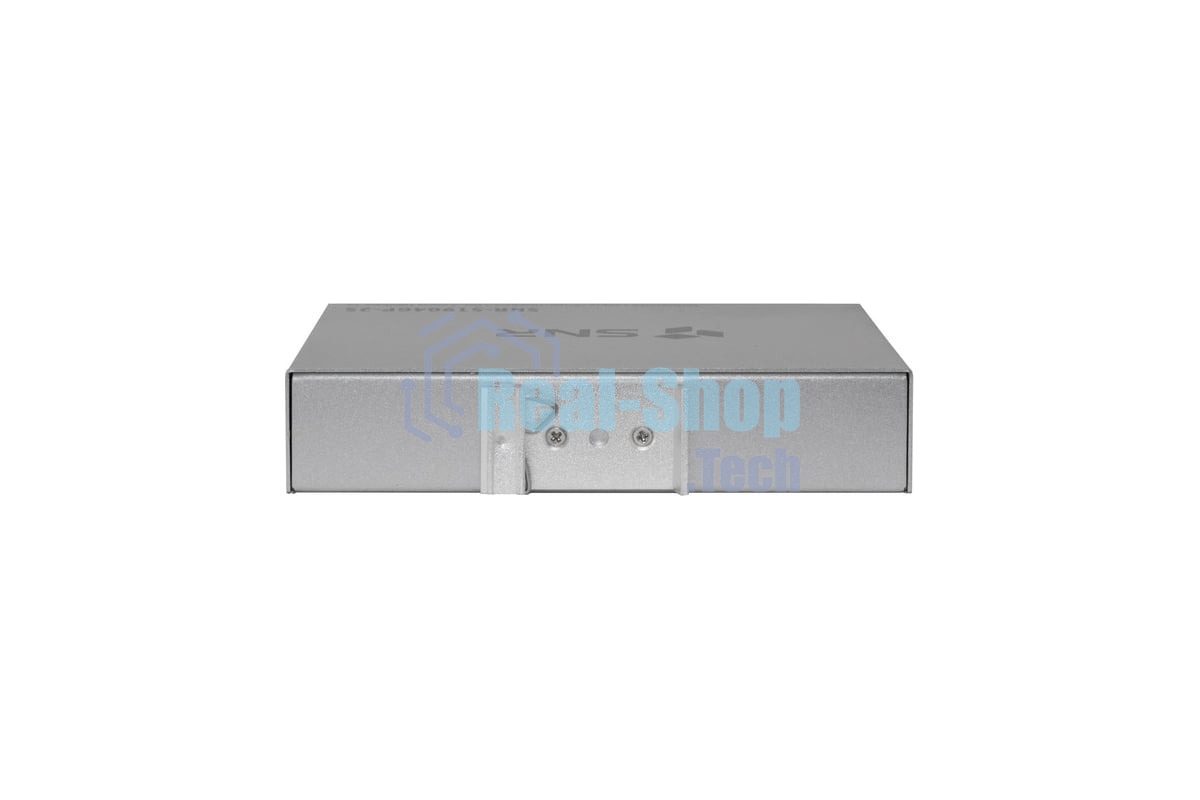 Коммутатор SNR SNR-S1904GP-2S, 1 Гбит/с, количество портов 4 шт, (L2)