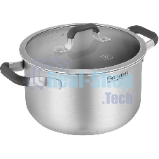 Кастрюля Rondell Stolz RDS-1752, 2.3 л, 18 см, с крышкой, стальной