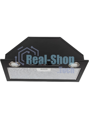 Вытяжка встраиваемая Elikor 52Н-400-П3Д черный, 50 см, 400 куб. м/ч, 57 дБ