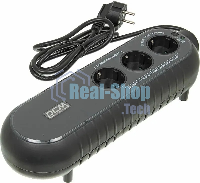 Источник бесперебойного питания Powercom WOW 300 165Вт 300ВА черный