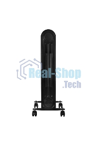 Обогреватель масляный Ресанта ОМПТ-12НЧ (11 секций) черный, 2500 Вт, 30 м2, термостат 67/3/15