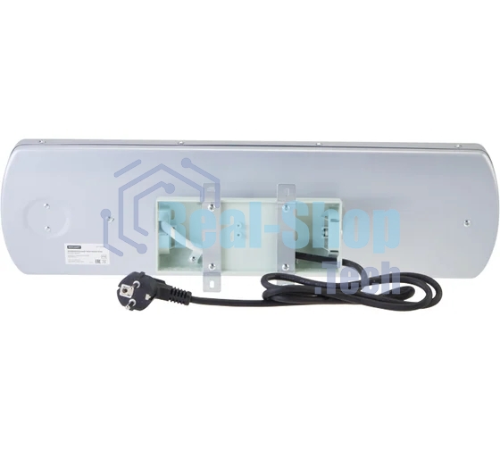 Обогреватель инфракрасный панельный Rexant 60-0060, серый, кварцевый, 1500 Вт, 20 м2, 3 режима обогрева