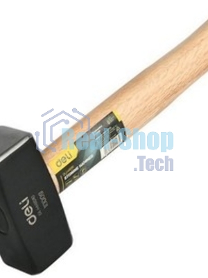 Кувалда Deli DL448010 1000 гр, деревянная рукоять