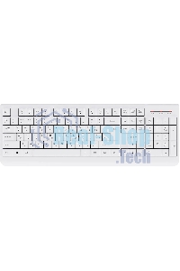 Комплект клавиатура + мышь Acer OCC401 клав:белый мышь:белый USB беспроводная (ZL.ACCCC.017)