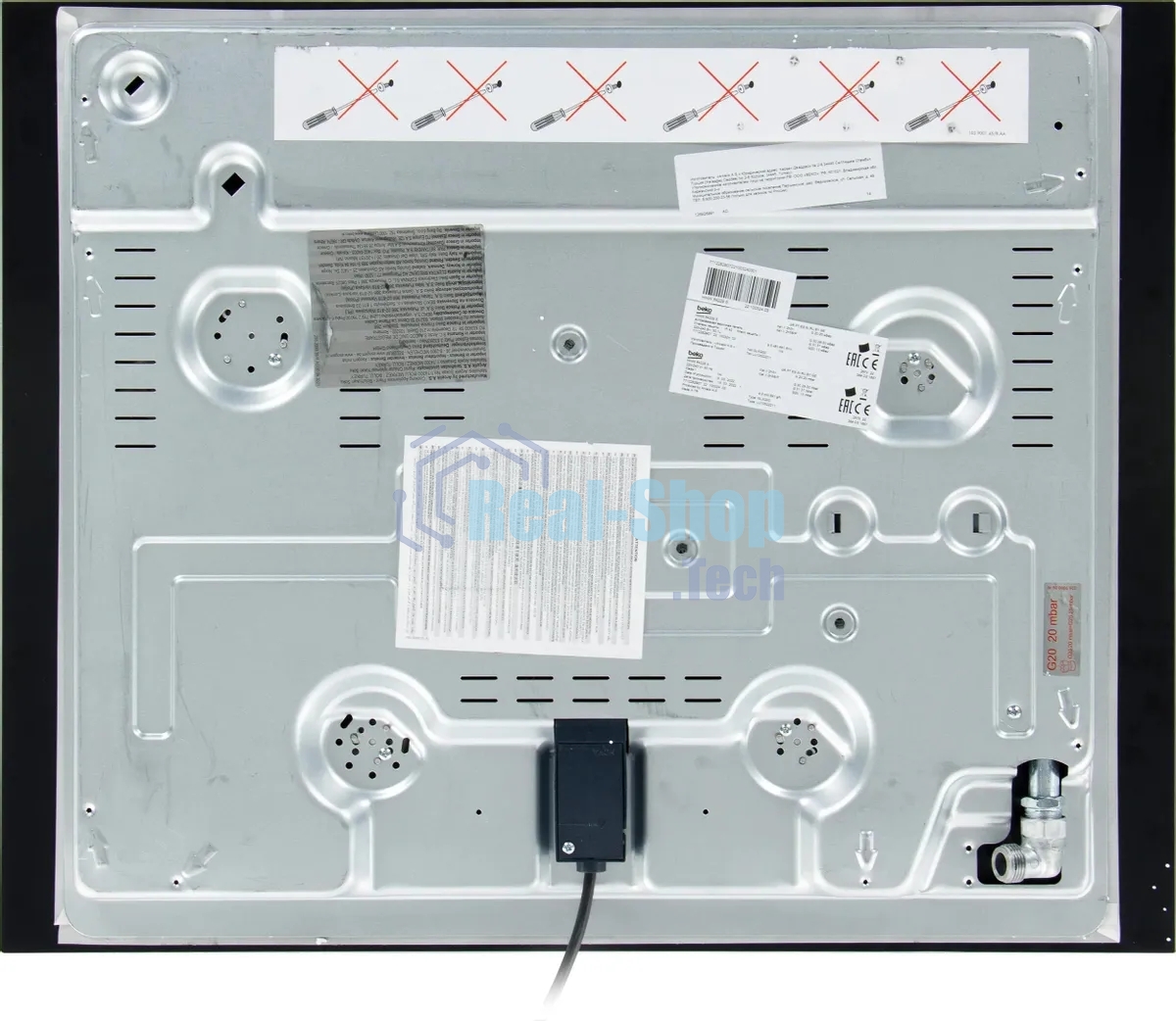 Газовая варочная панель Beko HINW 64229 S черный