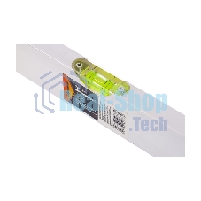 Уровень алюминиевый Sparta 400 мм, 2 глазка, линейка