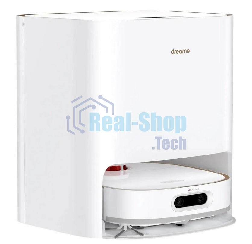 Робот-пылесос Dreame RLS6TAC W10 Pro белый, 55 Вт, 6400 мА·ч Li-Ion, уборка сухая/влажная, пылесборник контейнер 0.45 л