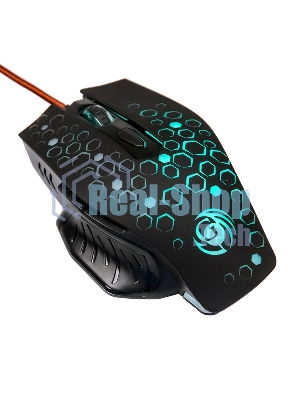 Мышь проводная Dialog Gan-Kata MGK-11U черный, 2400 dpi, USB, кнопки - 6