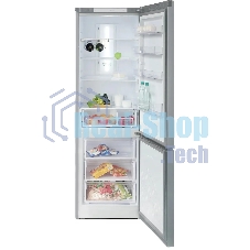 Холодильник Бирюса Б-M960NF металлик двухкамерный 240/100л морозилка снизу, No Frost