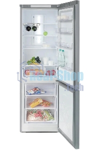 Холодильник Бирюса Б-M960NF металлик двухкамерный 240/100л морозилка снизу, No Frost