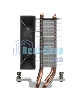 Кулер для процессора PCCooler R200 S115X/1200/1700/AM4/AM5 (TDP 110W, 90мм Non LED Fan, 2 тепловые трубки 6мм, 2200RPM, 28,3dBa)