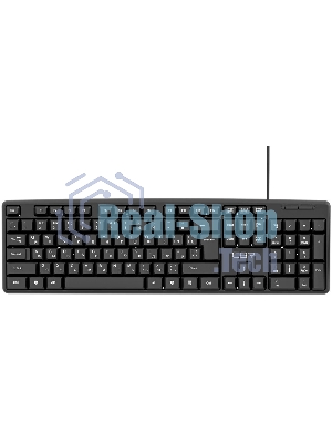 Клавиатура проводная CBR KB 100, USB, черный