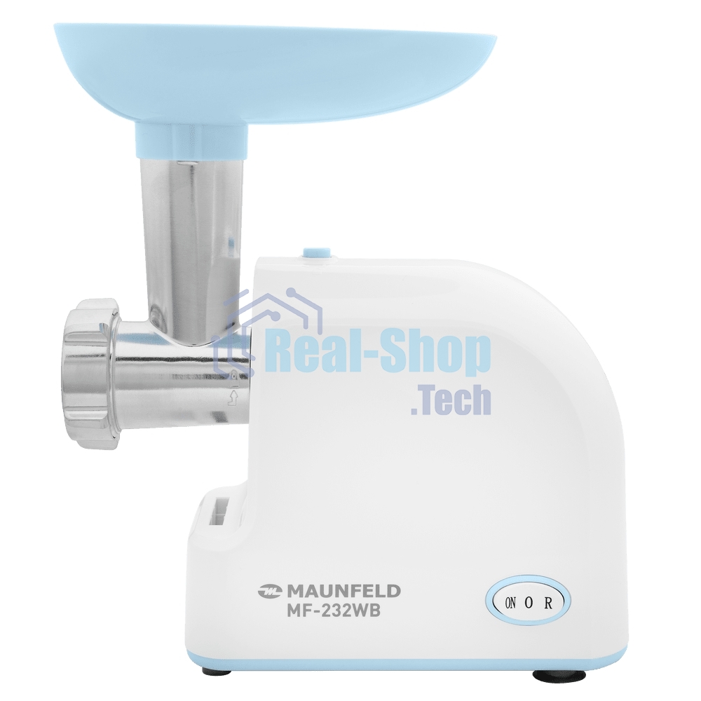 Мясорубка электрическая Maunfeld MF-232WB 1340 Вт, голубой
