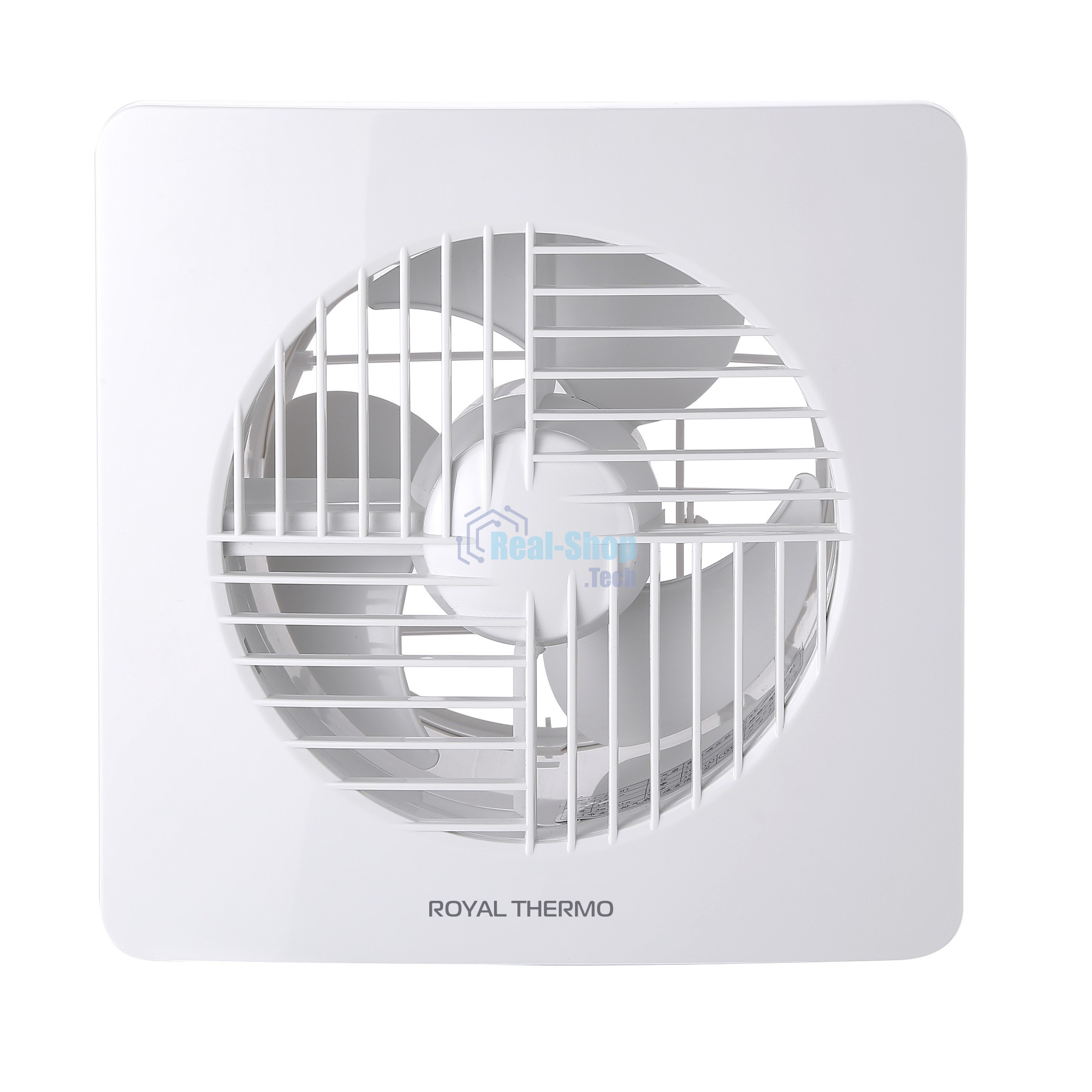 Вытяжной вентилятор Royal Thermo RAFT 150 белый НС-1608395