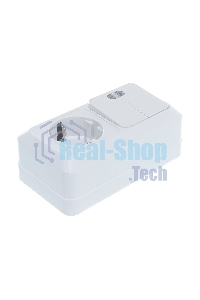 Блок ОП Олимп 2-кл. вык. с подсветкой + роз. с заземл. горизонт. бел. UNIVersal О0037