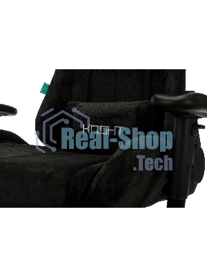 Кресло Бюрократ VIKING KNIGHT LT20 FABRIC черный, ткань, 120 кг, механизм качания