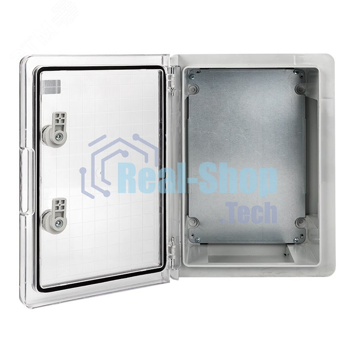 Бокс пластиковый с монтажной платой прозрачная дверь EKF PROxima PBT65MP003 400х300х170 мм IP65