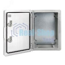 Бокс пластиковый с монтажной платой прозрачная дверь EKF PROxima PBT65MP003 400х300х170 мм IP65