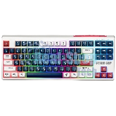 Клавиатура беспроводная Defender Storm Grip GK-188 RU,белый/синий