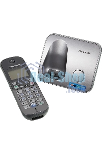 Телефон беспроводной (DECT) Panasonic KX-TG6811RUM (серебристый) Беспроводной DECT,40 мелодий,телефонный справочник 120 зап.