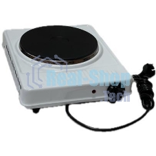 Плита настольная электрическая Брест ЭПЧ 1-1,5/220, 1 конф. белая, чугунный блин Плита настольная электрическая Брест ЭПЧ 1-1,5/220, 1 конф. белая, чугунный блин